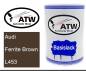 Preview: Audi, Ferrite Brown, L453: 500ml Lackdose, von ATW Autoteile West.